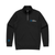 DATADRIVERZ - STENCIL HALF ZIP CREW (BLACK)