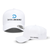 DATADRIVERZ - 5 PANEL PERFORATED SNAPBACK (WHITE)